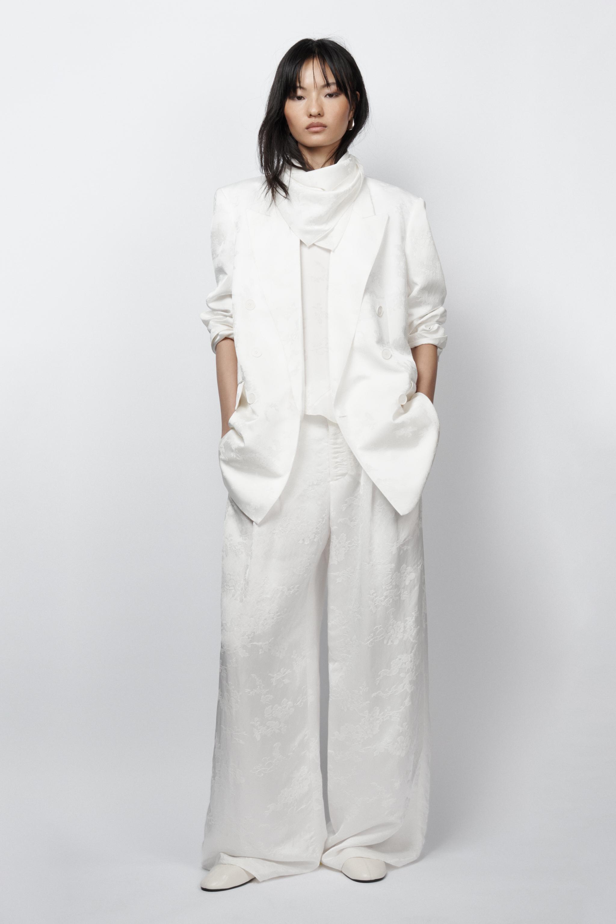 ZW COLLECTION LIMITED EDITION JACQUARD BLAZER